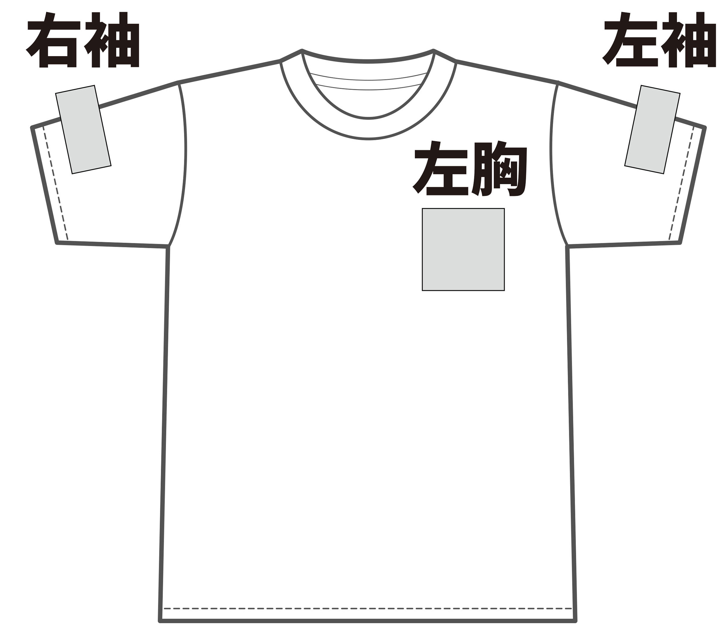 プリント位置