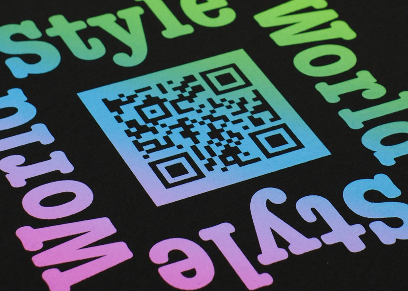 グラデーションプリント