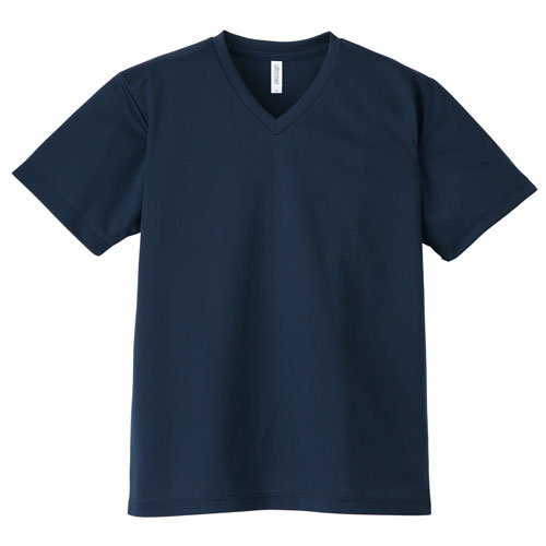 00337-AVT　ドライVネックTシャツ 4.4oz