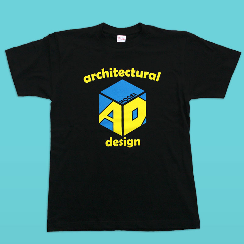 工芸高校、建築学部のオリジナルTシャツです